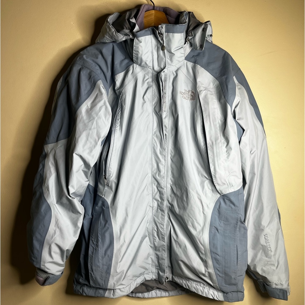 The north face Gore-Tex ski jacket women’s size large blue
